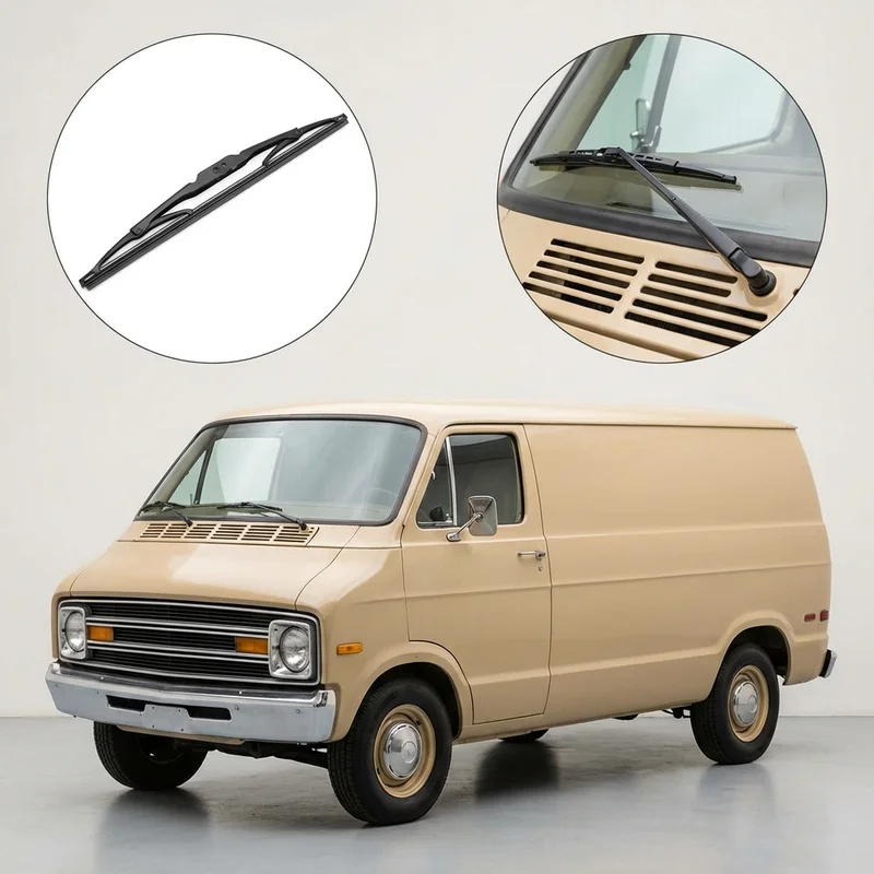 Passenger Side Wiper Blade for Plymouth PB100 Van (1974 - 1974) - 1